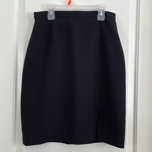 Mantles black dressy pencil skirt size 8